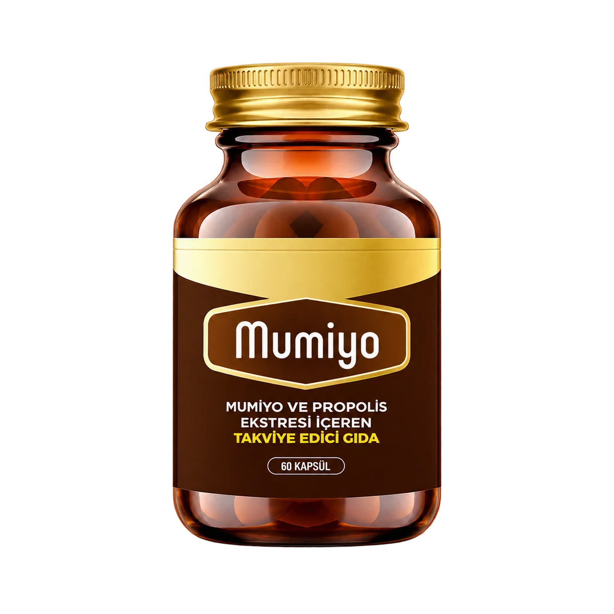 Mumiyo 60 kapsül tek şişe ürün görseli
